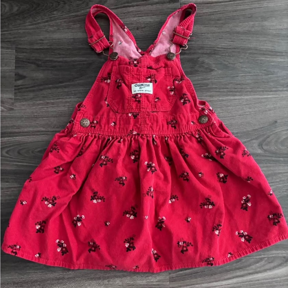 OshKosh B'gosh Red Floral Dress